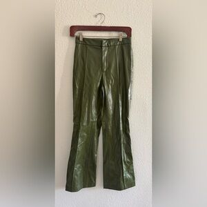 Zara Faux Leather Pants